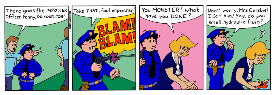 acedev comic, webcomic for Tuesday 12 Sep 2017
